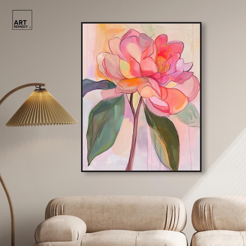 Softly Unfurling I Canvas by Art Remedy