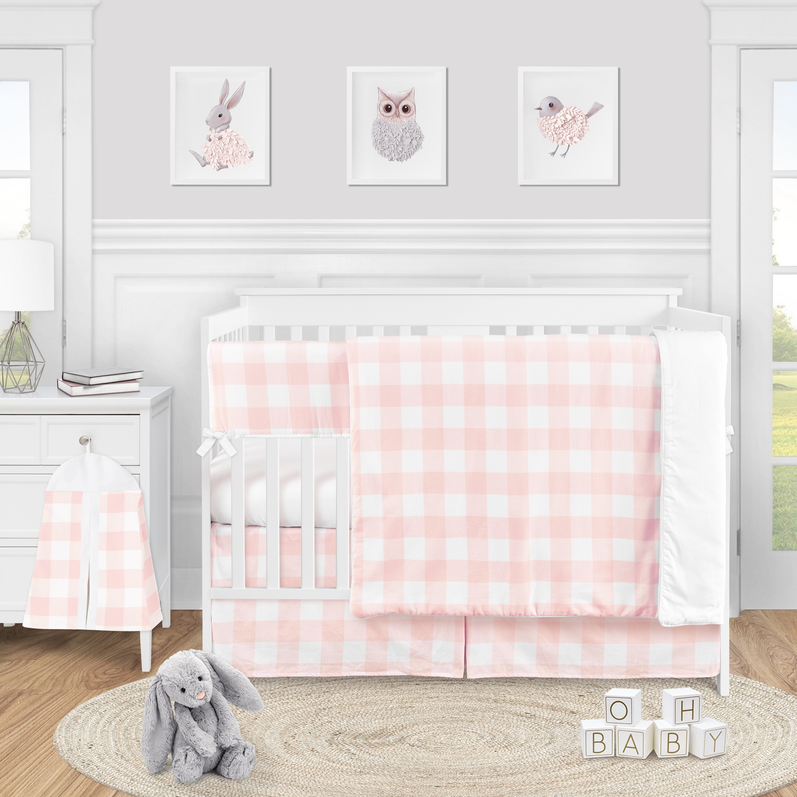 Plaid nursery bedding online