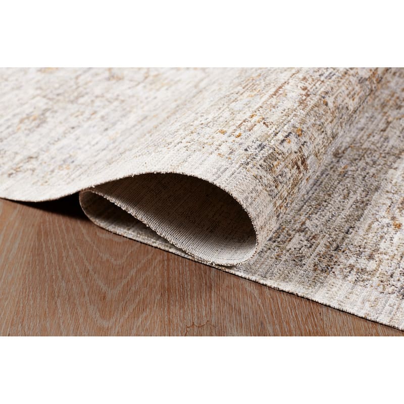 Terra by Obeetee Ava Distressed Arabesc Rug