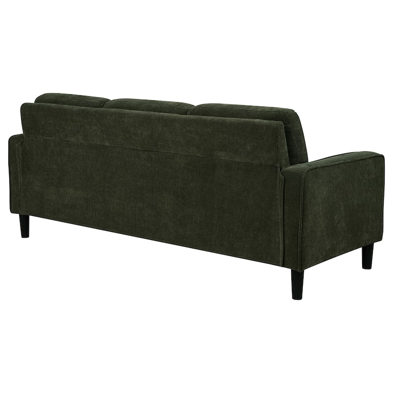 Ruth 77-inch Fabric Upholstered Track Arm Sofa