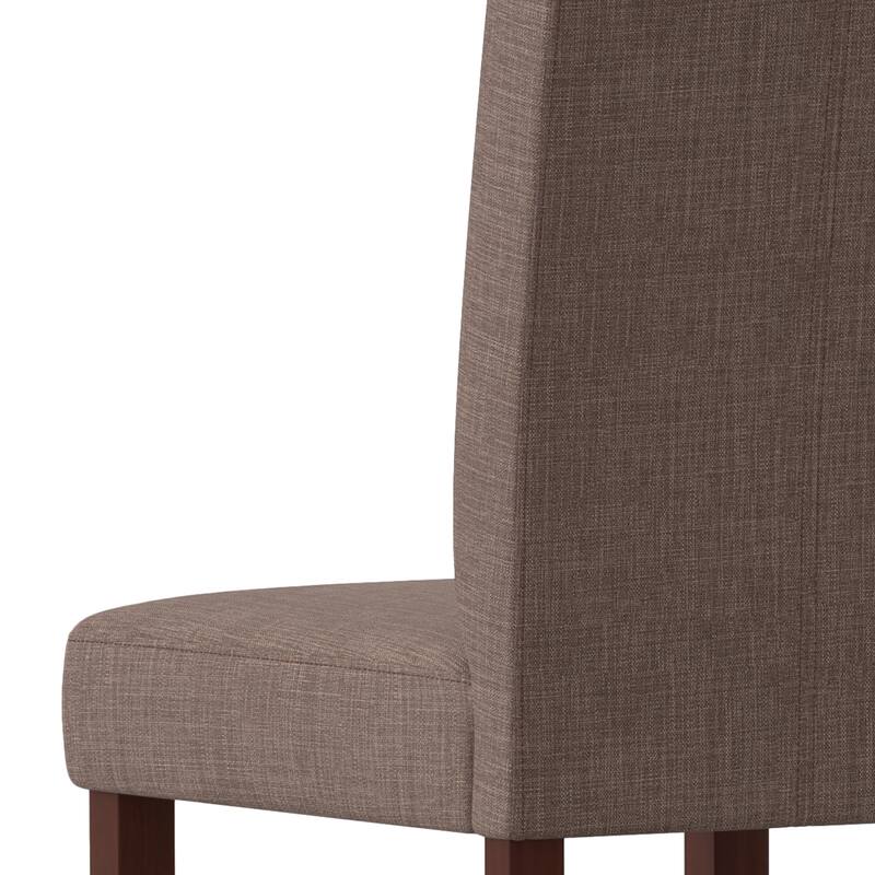 WYNDENHALL Normandy Transitional Parson Dining Chair (Set of 2) - 18.1"w x 18.5" d x 39.4" h