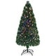 preview thumbnail 4 of 19, Costway 3/4/5/6 Ft Pre-Lit Fiber Optic PVC Christmas Tree Plastic