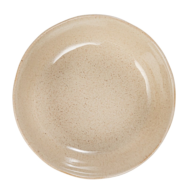 Stoneware Bowl with Speckled Glaze