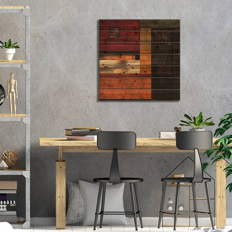 The Moment Of Truth II Print On Wood by Chris Donovan - Multi-Color