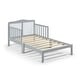 preview thumbnail 4 of 4, Birdie Toddler Bed Light Gray/White suitable for kids'bedroom