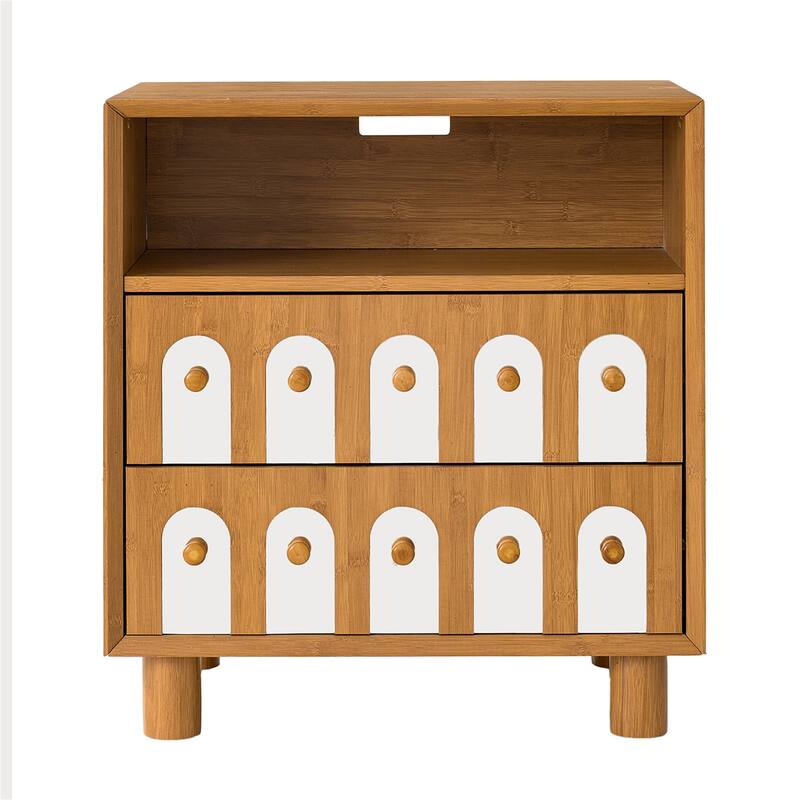 Two Drawers Nightstand