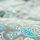 preview thumbnail 2 of 0, Chanasya Paisley Damask Ultra Soft Microfiber Duvet Cover Set