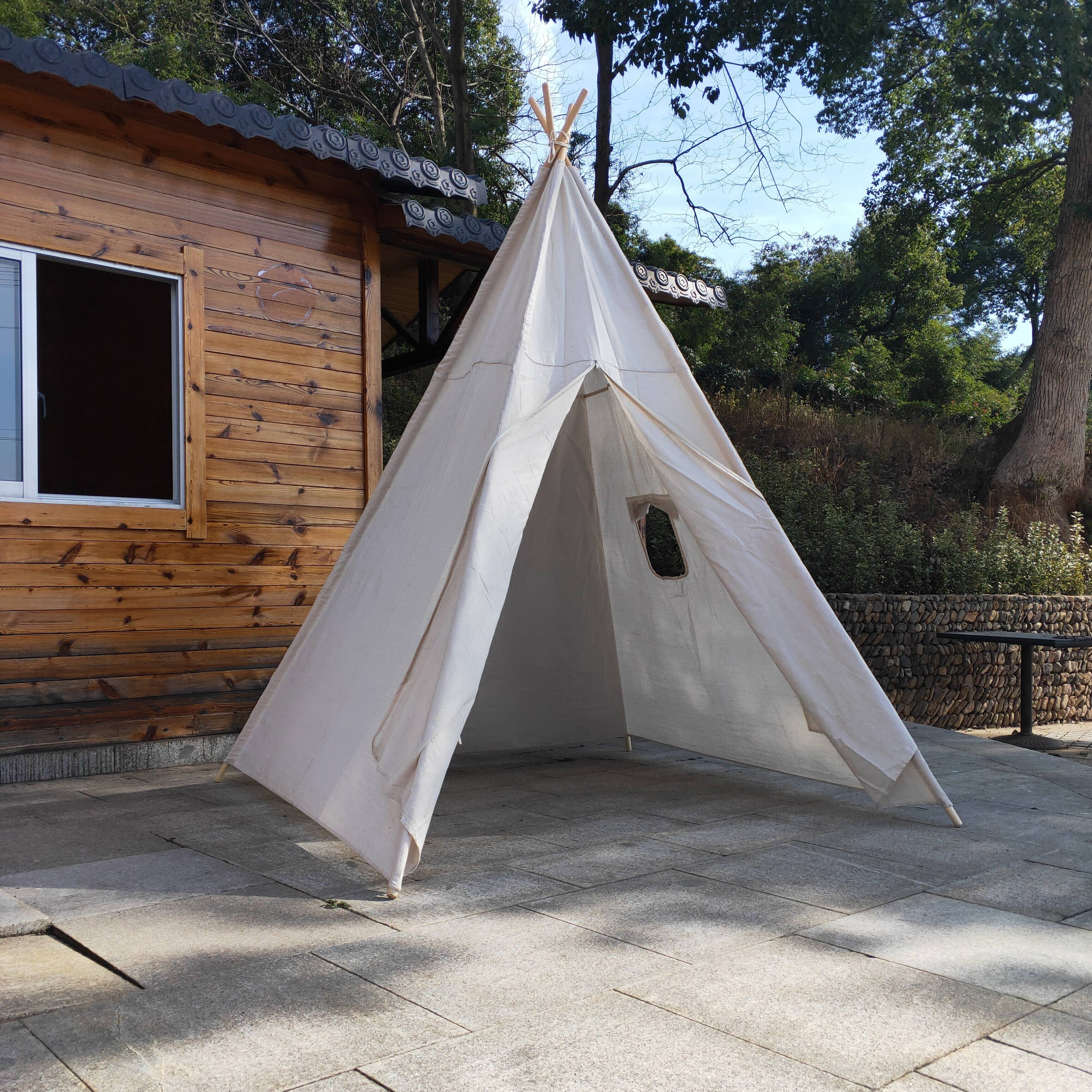 Large outdoor 2025 teepee