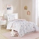 preview thumbnail 2 of 25, Intelligent Design Kids Ariella Starry Sky Metallic Comforter Set with Throw Pillow