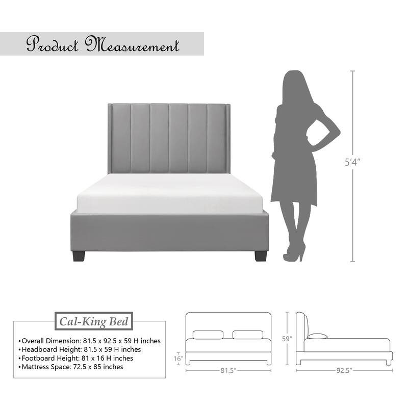 Driscoll Upholstered Platform Bed