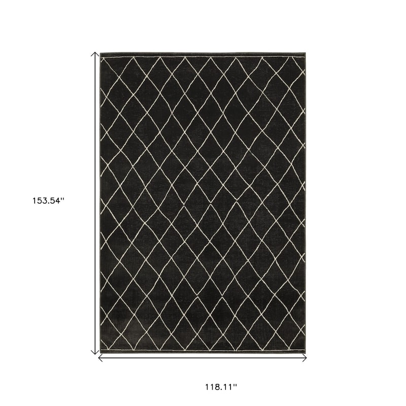 HomeRootsTrellis Transitional Rectangle Area Rug