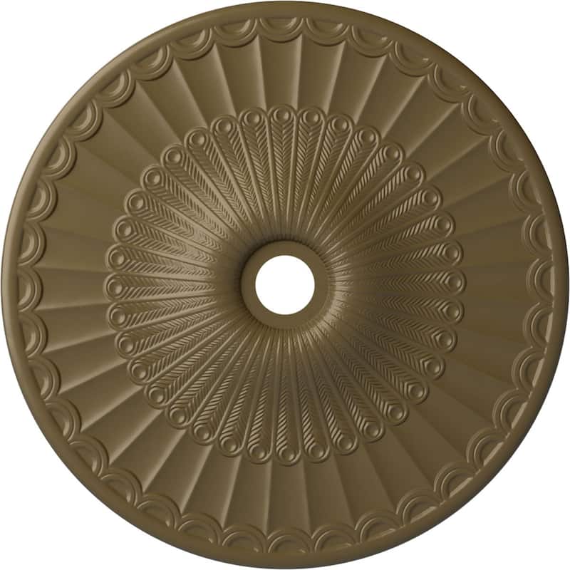 36 5/8"OD x 3 5/8"ID x 2 3/8"P Galveston Ceiling Medallion