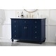 preview thumbnail 92 of 127, Kenzie Bathroom Vanity Cabinet Set with Granite top
