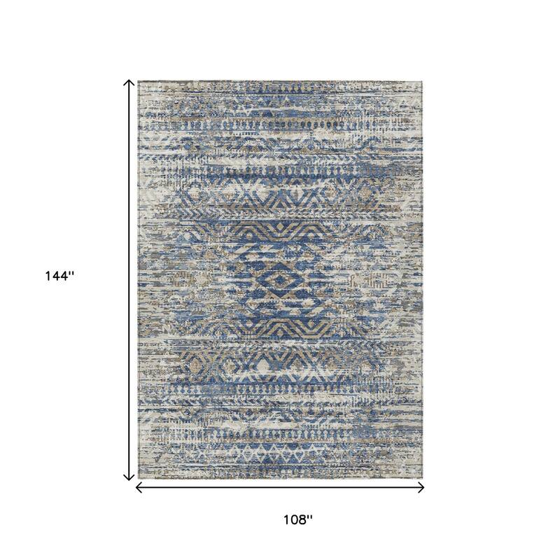 HomeRoots Moroccan Transitional Rectangle Outdoor Rug