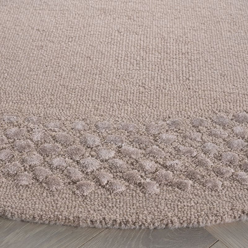 SAFAVIEH Handmade Glamour Printed Border Viscose Rug