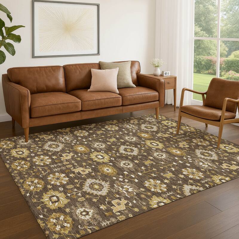 Machine Washable Indoor/ Outdoor Global Durango Chantille Rug