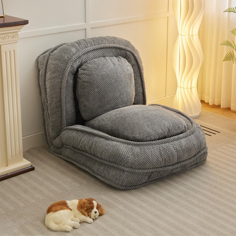 Human Dog Bed Lazy Sofa Couch with 5 Adjustable Position