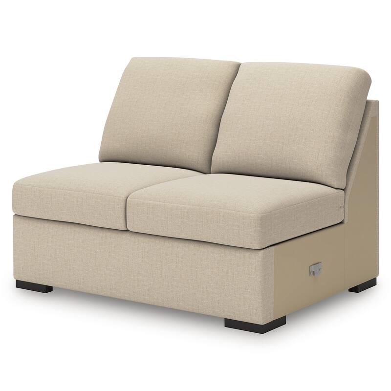 Signature Design by Ashley LadyMae Beige 4-Piece Sectional with Chaise