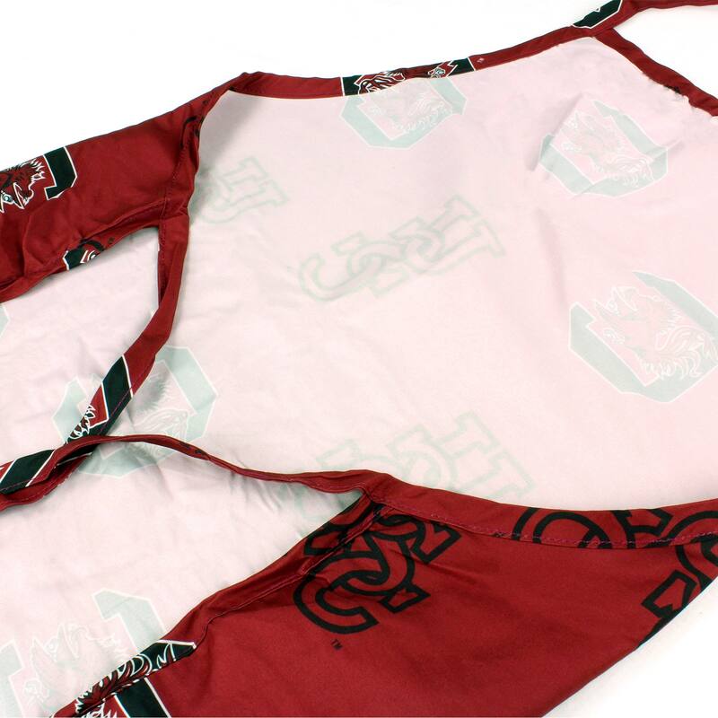 South Carolina Gamecocks Tailgating or Grilling Apron With 9" Pocket, Fully Adjustable