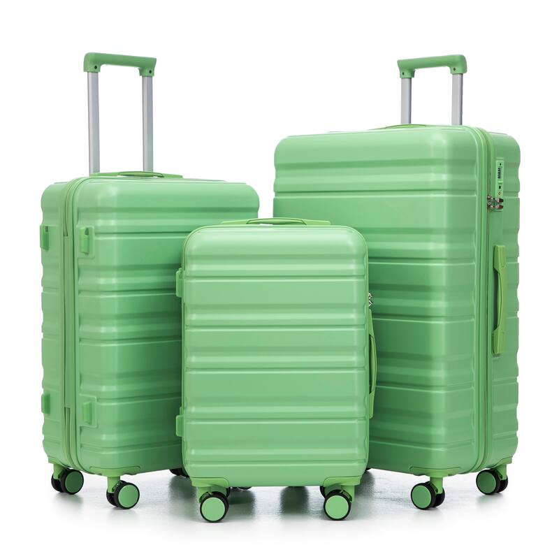 Fashion Luggage Lightweight Luggage, 3-Piece Set with Universal Wheels and Telescopic Handle, for Boarding and Travel