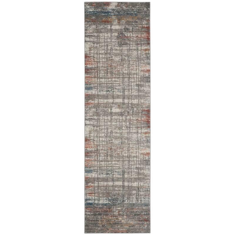 Nourison Rustic Textures Abstract Rustic Area Rug