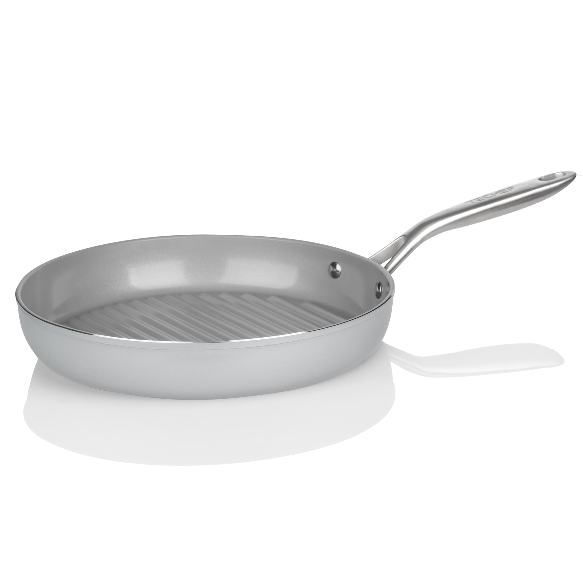 12 Griddle Pan, Stainless Steel Hybrid Cookware