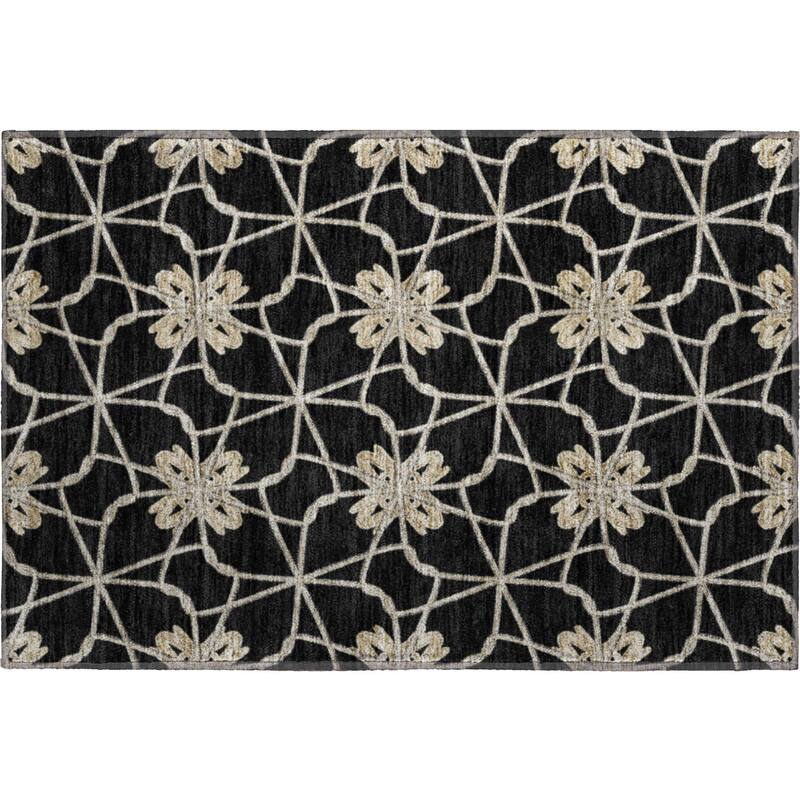 Premium Washable Super Soft Contemporary Tangle Mayfield Rug