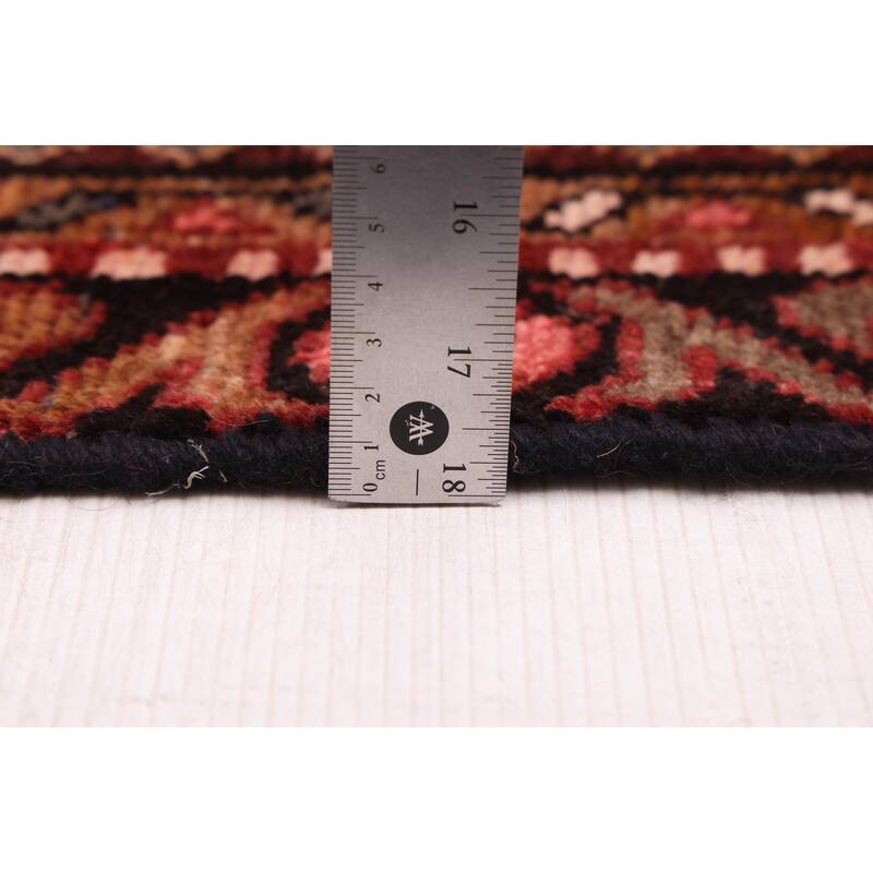 ECARPETGALLERY Hand-knotted Andelz Red Wool Rug - 3'1 x 10'0