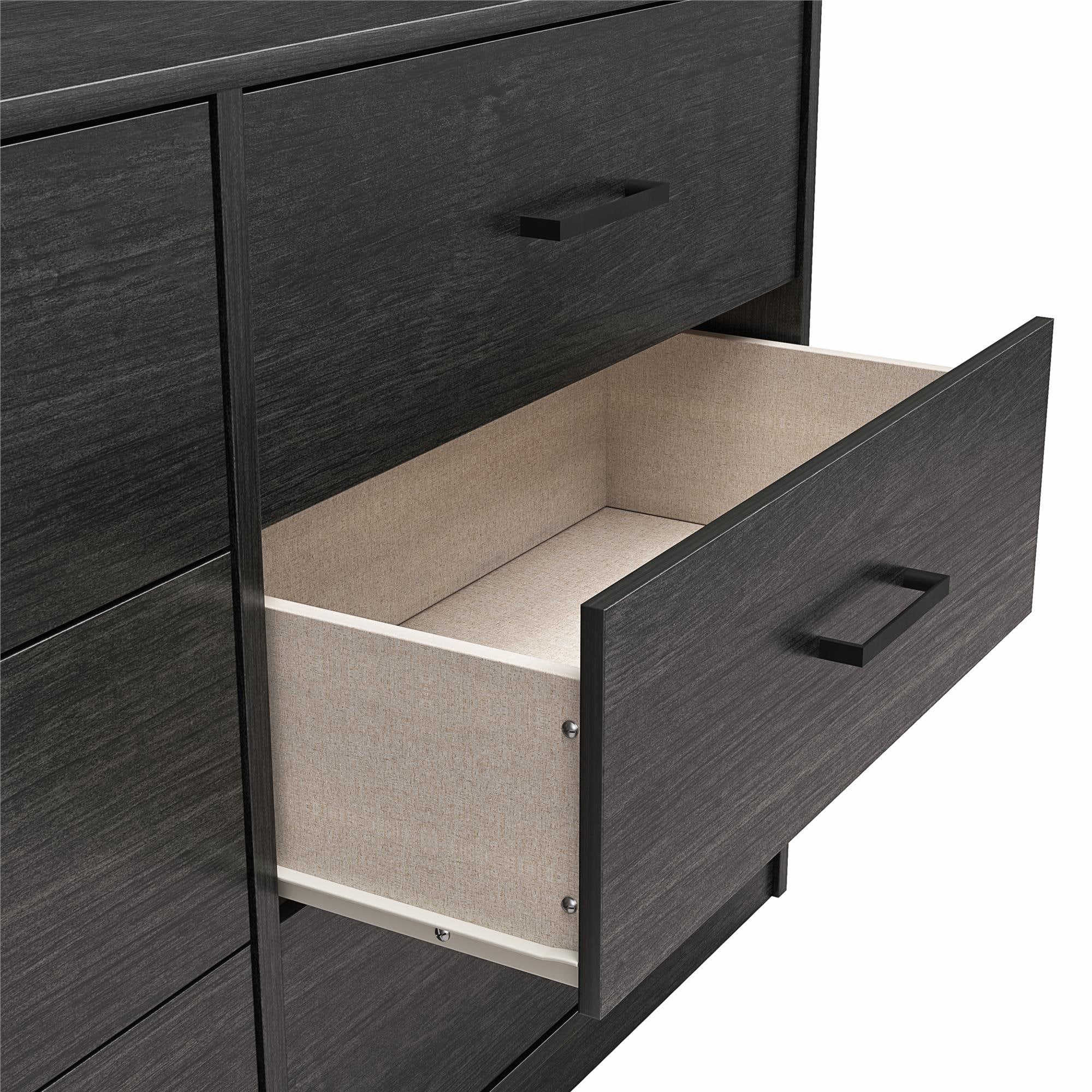 ameriwood black dresser Peru 4 Drawer Chest TUHOME main image 1