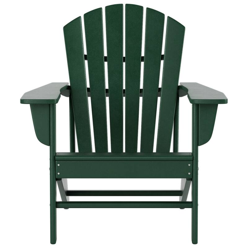 Polytrends Altura Outdoor EcoFriendly All Weather Adirondack Chair