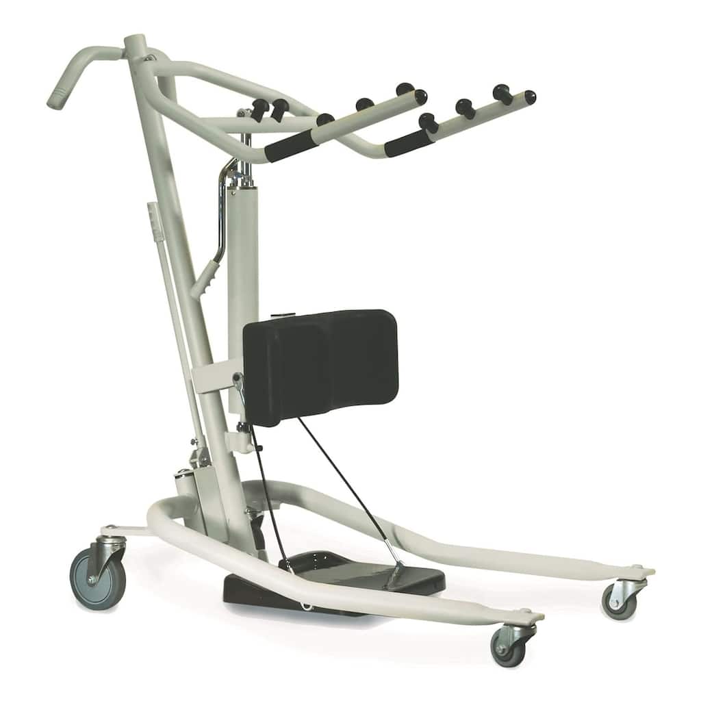 Invacare Sit-to-Stand Patient Lift, Hydraulic Stand Assist Lift Aid for Patient w/ 350lb Capacity