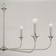 preview thumbnail 3 of 2, Presley 6-light Hanging Chandelier