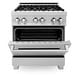 preview thumbnail 3 of 28, ZLINE 30" 4.0 cu. ft. Dual Fuel Range with Gas Stove and Electric Oven in Fingerprint Resistant Stainless Steel