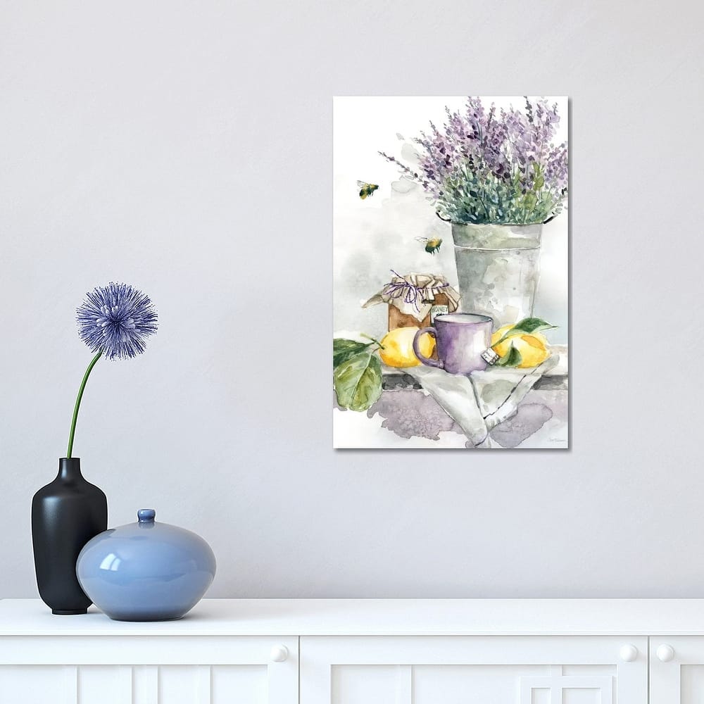 iCanvas "Lavender Lemon and Honey Tea" by Carol Robinson Canvas Print