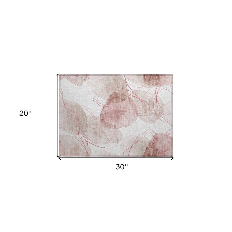 Alvaz Modern Art-Inspired Weather Resistant Trendy Modern Outdoor Rug