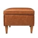 preview thumbnail 6 of 20, Atley Upholstered Ottoman with Storage and Solid Wood Legs