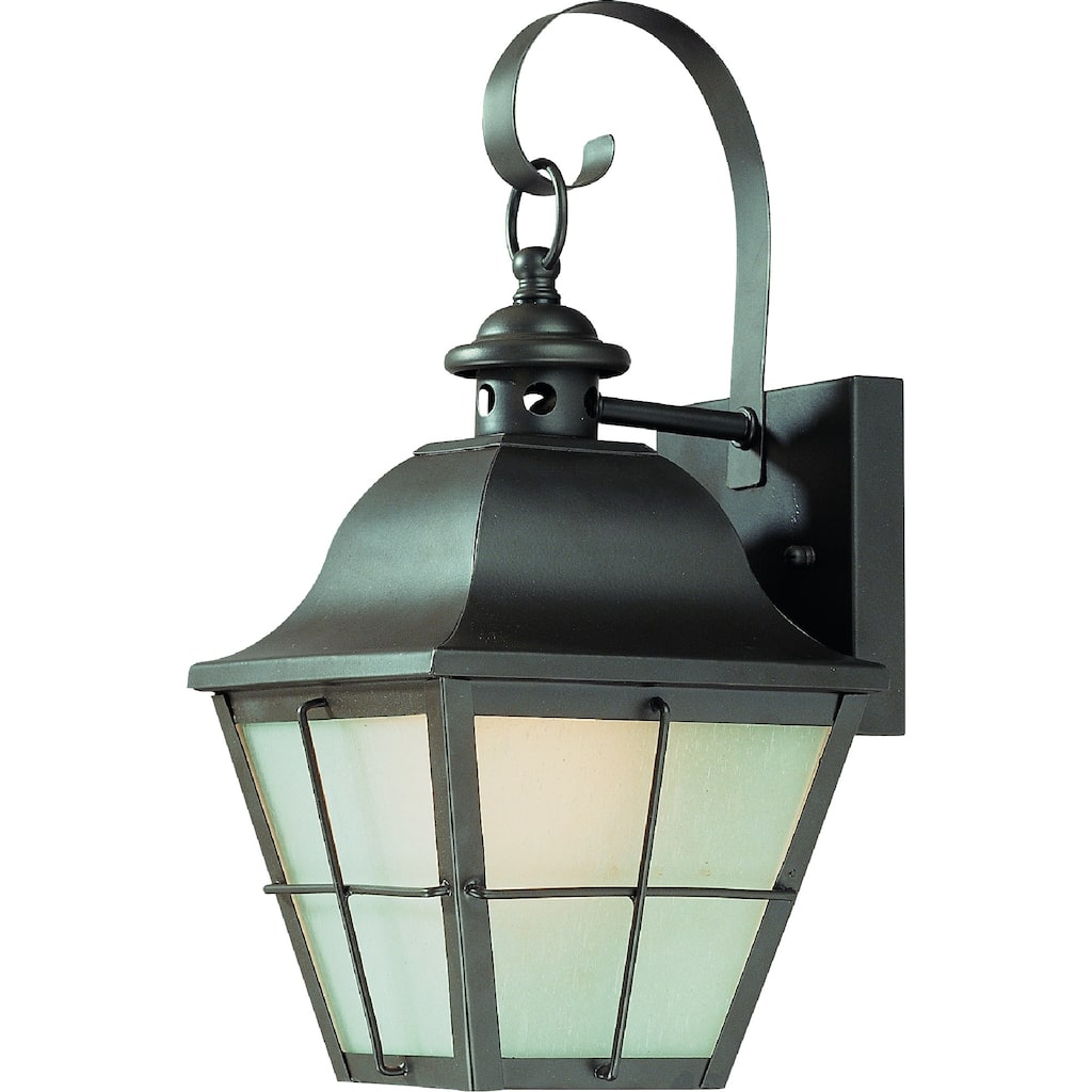 Volume Lighting 1-Light Antique Bronze Outdoor Wall Sconce