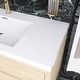 preview thumbnail 62 of 191, Wood Wall-Mounted Bathroom Vanity with Sink and Soft Close Drawers