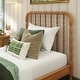 preview thumbnail 25 of 36, Max and Lily Jenny Twin Spindle Platform Bed