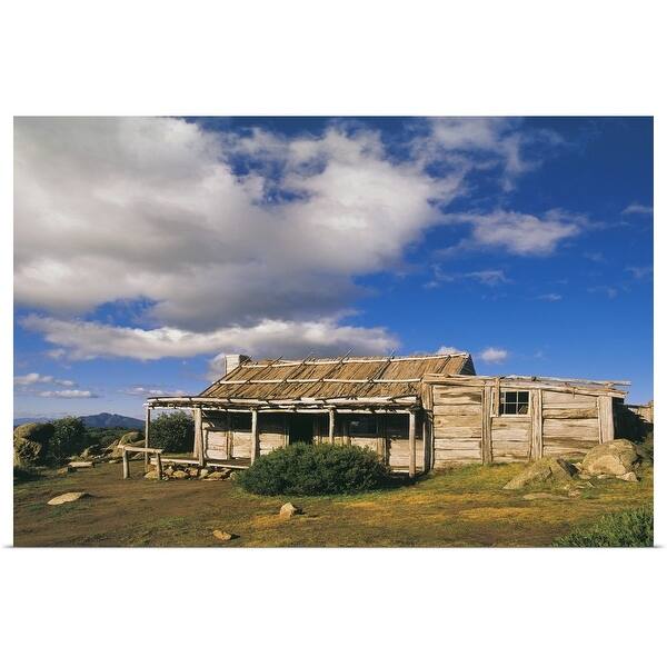 Shop Craig S Hut Man From Snowy River Cottage Australia Poster Print Overstock 16479767