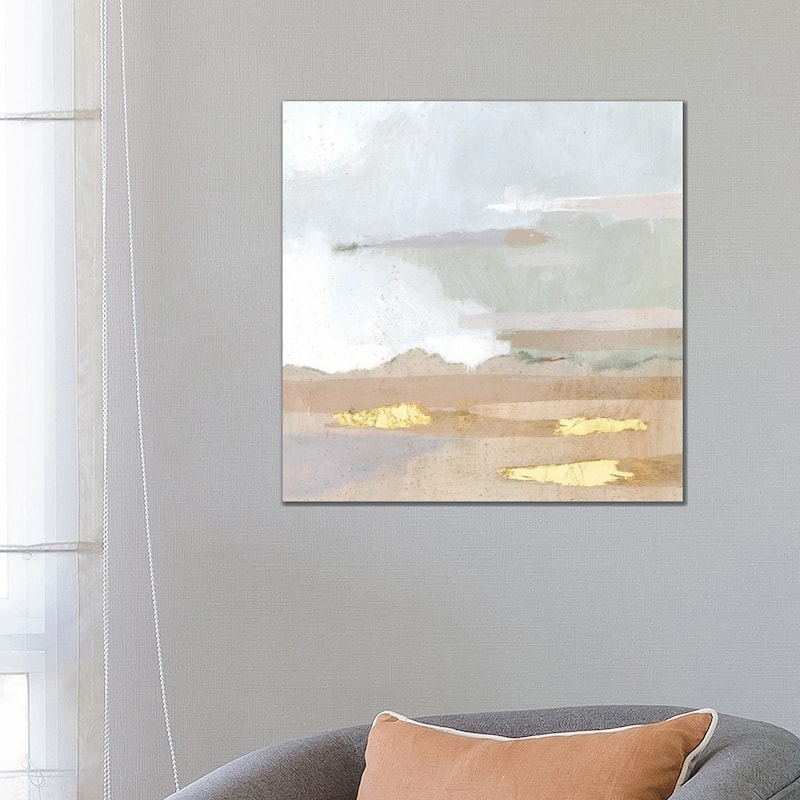 iCanvas "Abstract Coastland I" by Victoria Borges Canvas Print - 26x26x1.5