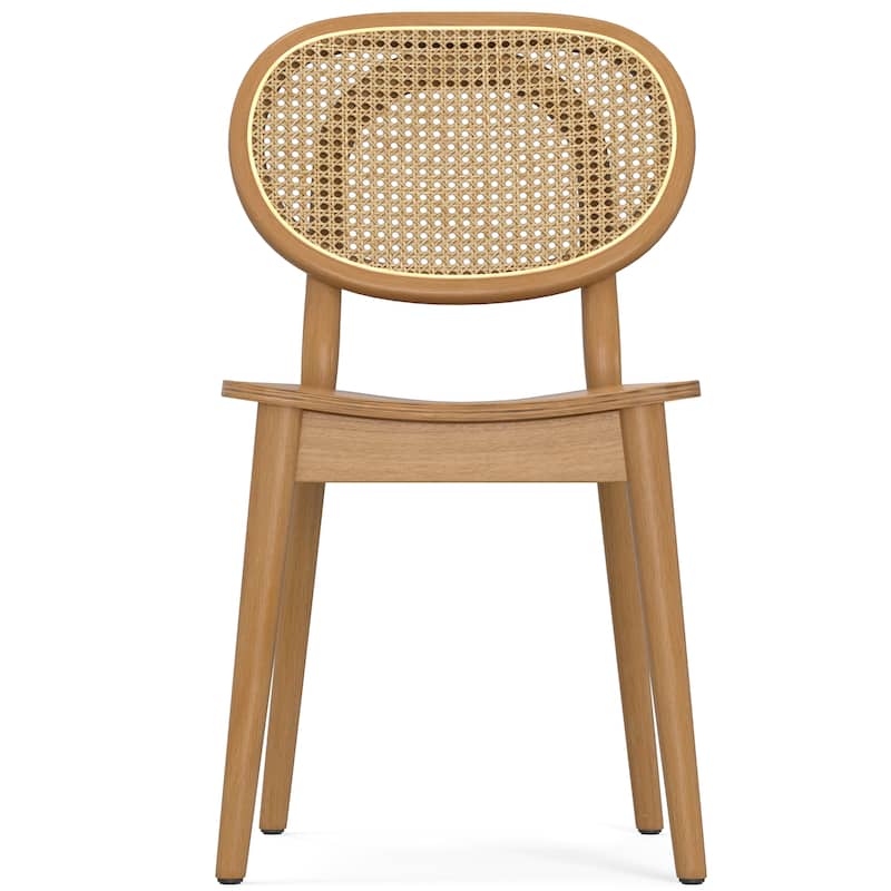 Wyndenhall Nia Contemporary Dining Chair (Set of 2) - 21.7" D x 18.1" W x 32.7" H