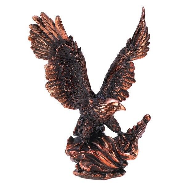 Ancient Eagle In Flight Statue