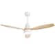 Option White with Burlywood Blades