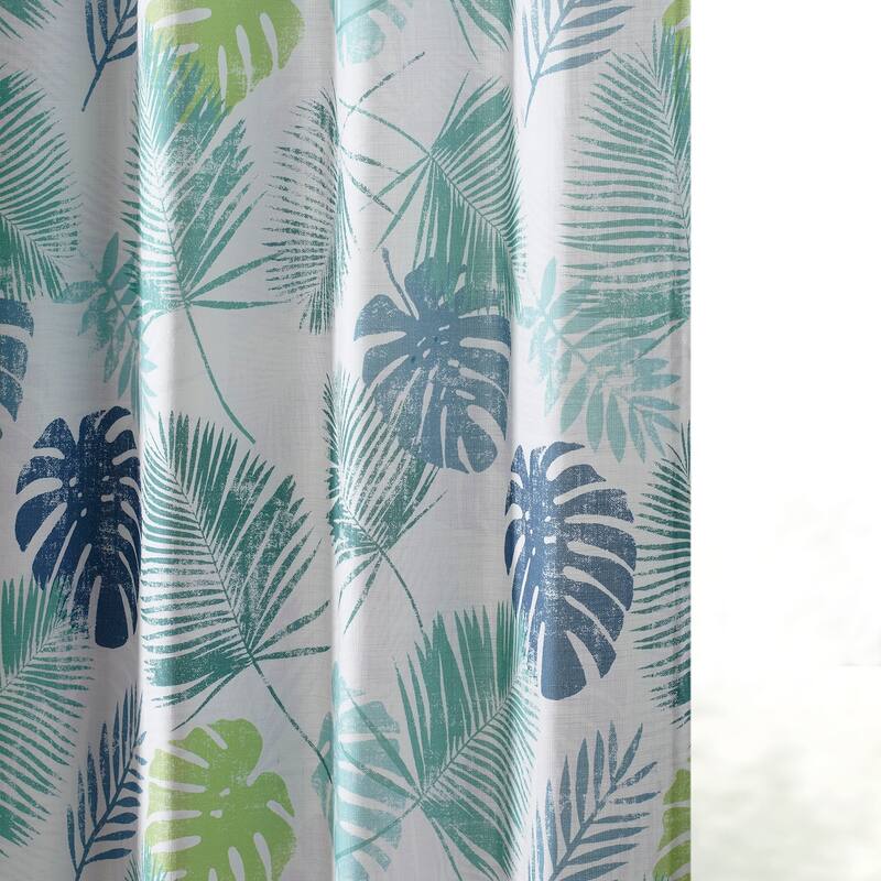 Exclusive Fabrics Textured Cotton Printed Curtains for Bedroom and Living room (1 Panel)