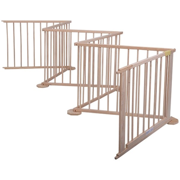 costway baby playpen wooden