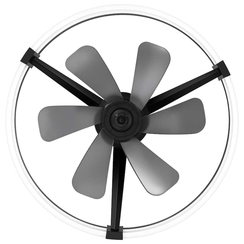 20"/23" Low Profile Dimmable Smart Ceiling Fan with Lights and Remote(6/7 ABS Blades)