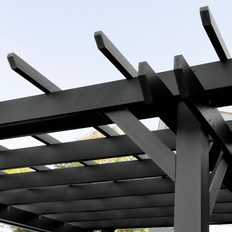 Highwood Bodhi 10 x 10 Recycled Plastic Pergola