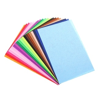 Felt Square Shape Craft Felt Sheets for Home Decor Party Crafting - 20 ...