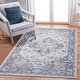 preview thumbnail 2 of 4, LOOM & LUXE Collection Blue/Grey/Oriental Non-Shedding Area Rug